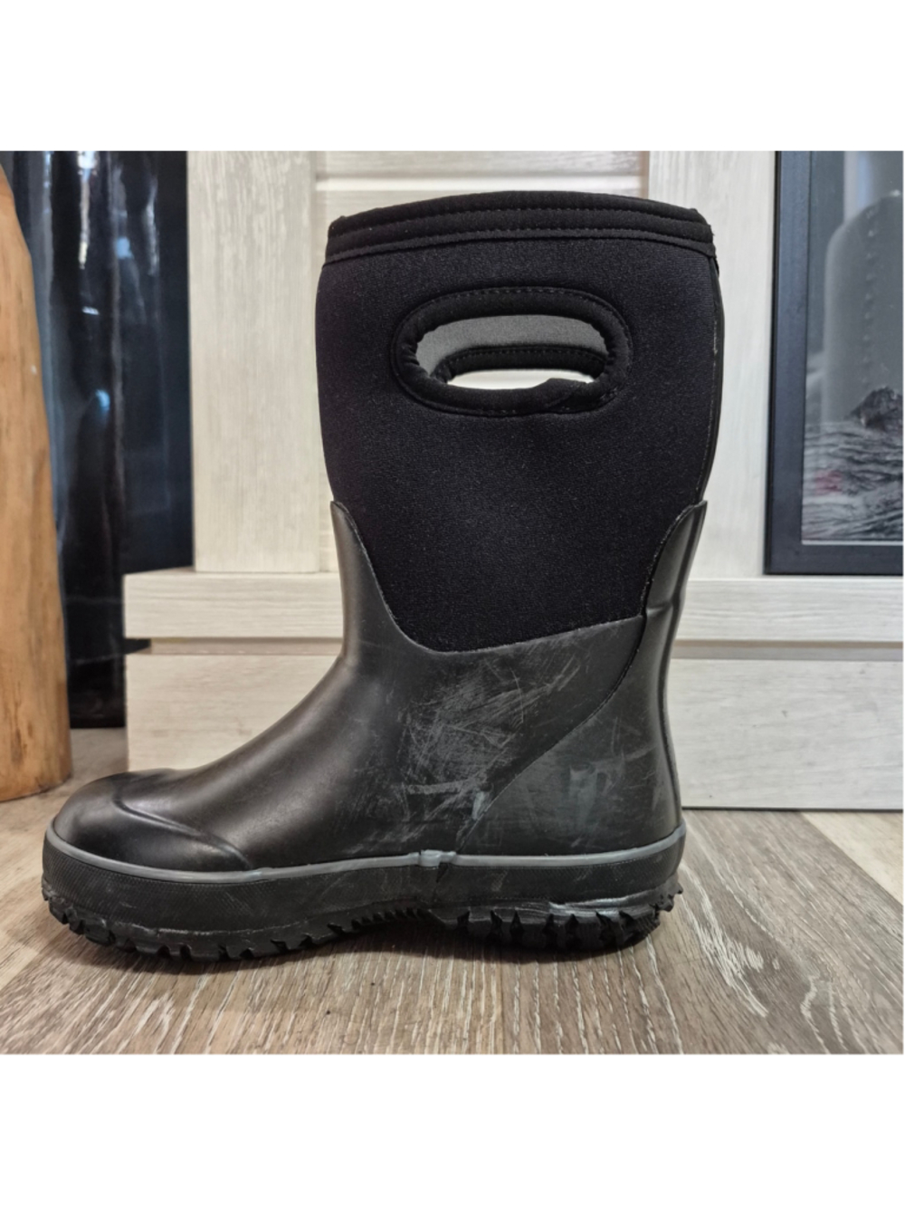 Kids Bogs Waterproof Winter Boots, Black sz 13 - Picture 4 of 9